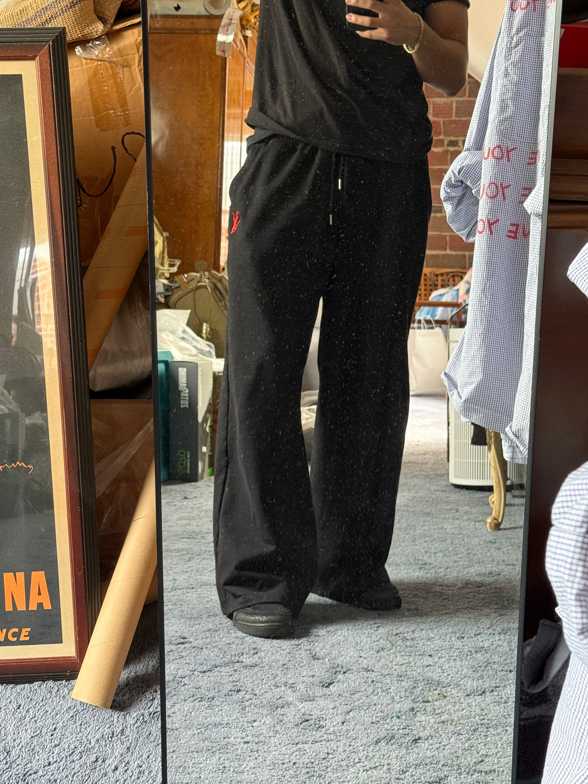 'Noir' sweatpants